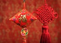 Lucky knot for Chinese new year Royalty Free Stock Photo