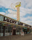 Lucky Leos, on the boardwalk, Seaside Heights, New Jersey Royalty Free Stock Photo