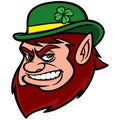 Lucky Leprechaun Mascot Royalty Free Stock Photo