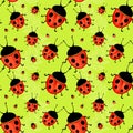 Lucky seamless pattern