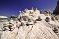 Lucky stones on the beach Aphrodite, Cyprus