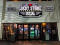 Lucky Strike Social Entrance at Night