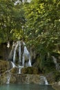 Lucky village, Lucansky waterfall, Slovakia: Waterfall is 12 meters high, cascading and falls from the edge of the travertine