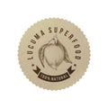 Lucuma superfood eco label