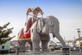 Lucy the elephant in Margate New Jersey Royalty Free Stock Photo