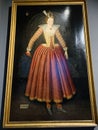Lucy Russell, Countess of Bedford born Harington portrait exhibited at the Queen`s House in Greenwich London