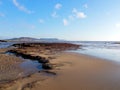 Lucys Ledge at Lyme Regis January 2024 Royalty Free Stock Photo