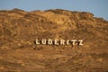 Luderitz town sign