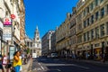 Ludgate hill street in London, UK Royalty Free Stock Photo