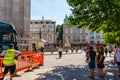 Ludgate hill street in London, UK Royalty Free Stock Photo