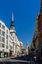 Ludgate hill street in London, UK Royalty Free Stock Photo