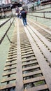 Luding Bridge on the Dadu River in China