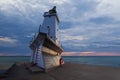 Ludington Lighthouse. Royalty Free Stock Photo