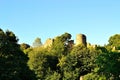ludlow castle in England Royalty Free Stock Photo