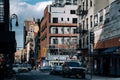 Ludlow Street view of Chinatown in Lower Manhattan Royalty Free Stock Photo