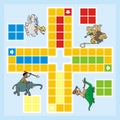 Ludo, animals and hunter