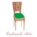 Beautiful Louis XVI neoclassical chair