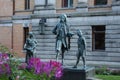 Ludvig Holberg statue monument Oslo Norway