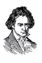 Ludwig van Beethoven portrait