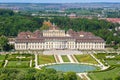 Ludwigsburg Castle aerial photo view architecture travel in Germany