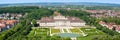 Ludwigsburg Castle aerial photo view panorama architecture travel in Germany