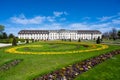 Ludwigsburg Palace in spring time , baroque architecture in southern Germany