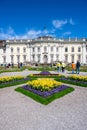 Ludwigsburg Palace in spring time , baroque architecture in southern Germany