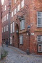 Luebeck, Germany. Exterior view of Theater Puppet Museum