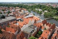 Luebeck roofs Royalty Free Stock Photo