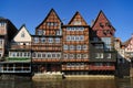 Lueneburg, Germany, the Stintmarkt Royalty Free Stock Photo