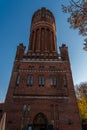 Lueneburg old city water tower Royalty Free Stock Photo