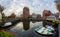 Lueneburg old city and Stint harbour