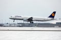 Lufthansa Airbus A321-100 D-AIRO took off from Munchen Airport