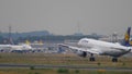 Lufthansa Airbus 321 landing