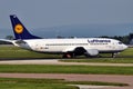 Lufthansa Boeing 737 Commercial Airliner