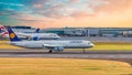 Lufthansa and British Airways at Heathrow