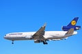 Lufthansa Cargo McDonnell Douglas MD-11 Freighter Side View