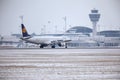 Lufthansa CityLine Embraer ERJ-195 D-AEMD landing in Munich Airport