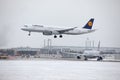 Lufthansa A321-100 D-AIRM took off from Munchen Airport