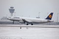 Lufthansa A321-100 D-AIRX took off from Munchen Airport