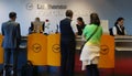 Lufthansa First Class Ticket Counter