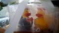 Lufthansa First Class Tickets und Quitscheentchen famous duck