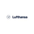 Lufthansa logo editorial illustrative on white background