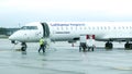 Lufthansa Cityline Bombardier CRJ-900 Royalty Free Stock Photo