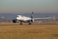 Lufthansa A350 Royalty Free Stock Photo