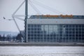 Lufthansa Technik building in Munich Airport Royalty Free Stock Photo