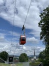 Luftseilbahn Adliswil-Felsenegg LAF, Switzerland Royalty Free Stock Photo