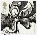 Giant Deers Stamp