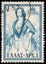 Queen Amalia Stamp