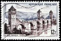 Pont Valentre Stamp